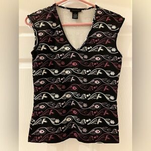 The Limited Patterned sleeveless women’s top